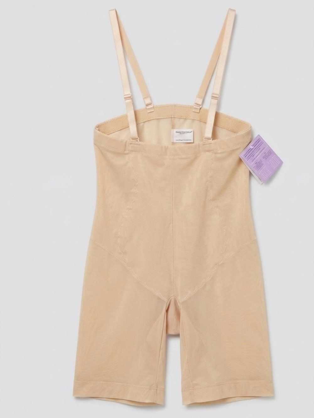 NWT• Design Veronique Postpartum Mid Thigh Girdle Medical Shapewear Nude Sz 4